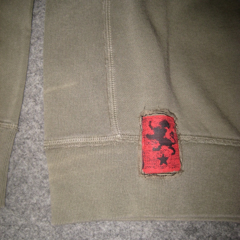 Express Pigment Dyed Crew Pullover Sweatshirt - image 4